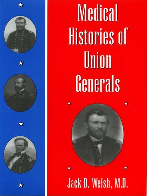 cover image of Medical Histories of Union Generals
